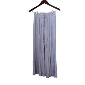 Anthropologie Daily Practice Flowy Lounge Pant Ruffle Hem XS Lavender Purple